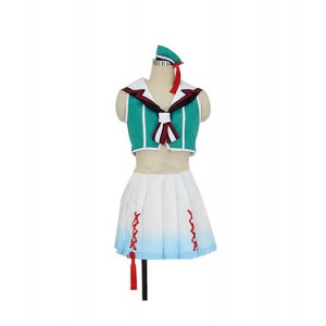 Kantai Collection : Maya Kai Ni Vert Court Top Costumes Cosplay Acheter